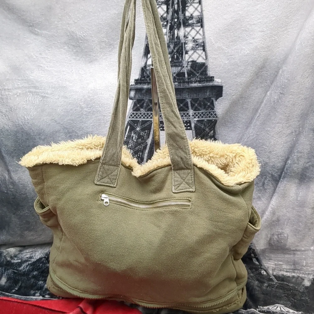 Fuzzy Nation corduroy and cloth bag Boxer